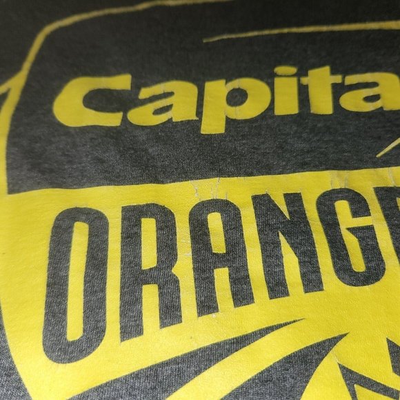 CAPITAL ONE ORANGE BOWL t shirt preowned XL - Picture 3 of 12